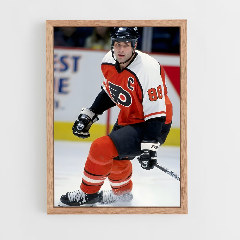 Poster Eric lindros – affiche Hockey sur glace (vue 4)